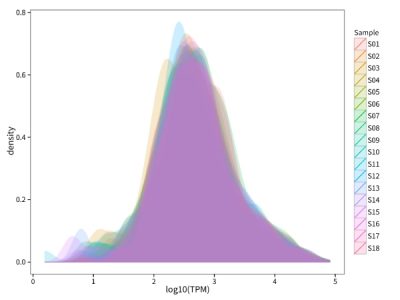 基因表達水平分析