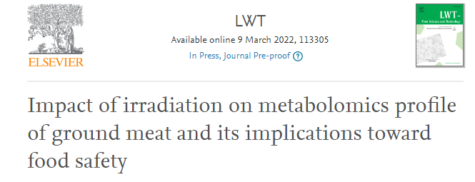 輻照對絞肉代謝組學(xué)特征的影響及其對食品安全的影響